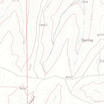 United States Geological Survey Figure Four Spring, CO (1971, 24000-Scale) digital map