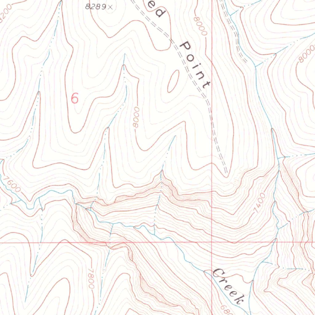 Figure Four Spring, CO (1971, 24000-Scale) Map by United States ...
