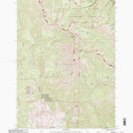 United States Geological Survey Figurehead Mountain, CA-OR (1998, 24000-Scale) digital map