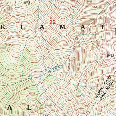 United States Geological Survey Figurehead Mountain, CA-OR (1998, 24000-Scale) digital map