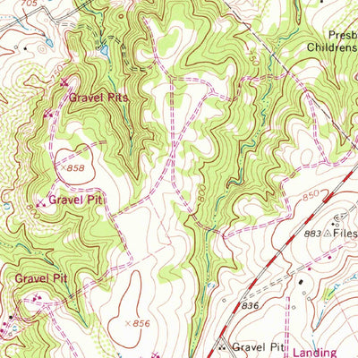 United States Geological Survey Files Valley, TX (1965, 24000-Scale) digital map
