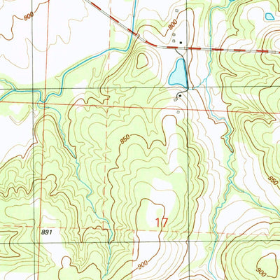 United States Geological Survey Filley, MO (1991, 24000-Scale) digital map