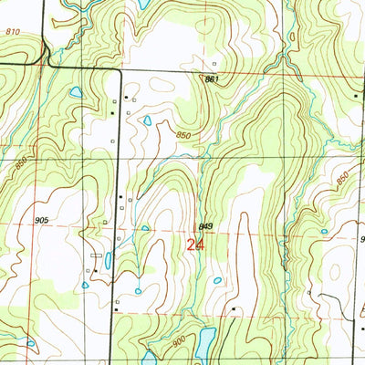 United States Geological Survey Filley, MO (1991, 24000-Scale) digital map