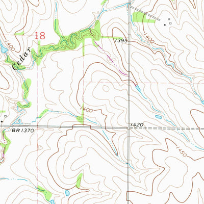 United States Geological Survey Filley, NE (1970, 24000-Scale) digital map