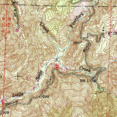 United States Geological Survey Fillmore, CA (1951, 24000-Scale) digital map