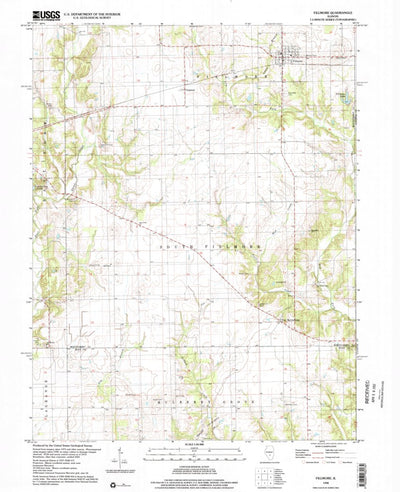 United States Geological Survey Fillmore, IL (1998, 24000-Scale) digital map