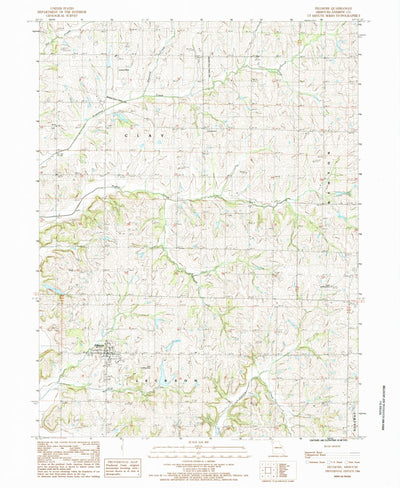 United States Geological Survey Fillmore, MO (1984, 24000-Scale) digital map