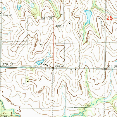 United States Geological Survey Fillmore, MO (1984, 24000-Scale) digital map