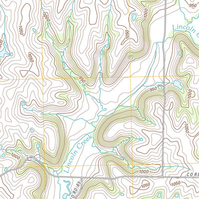 United States Geological Survey Fillmore, MO (2011, 24000-Scale) digital map