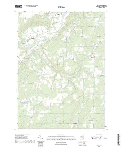 United States Geological Survey Fillmore, NY (2023, 24000-Scale) digital map