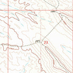 United States Geological Survey Finch NE, MT (1968, 24000-Scale) digital map