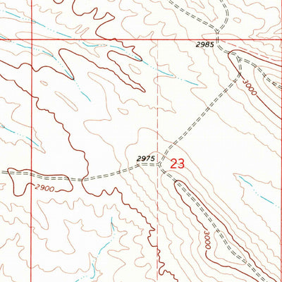United States Geological Survey Finch NE, MT (1968, 24000-Scale) digital map