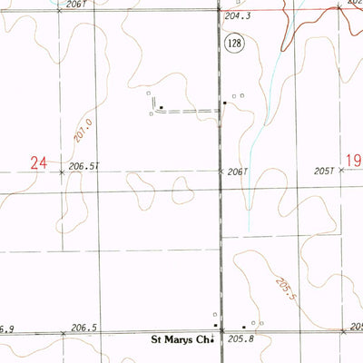 United States Geological Survey Findlay, IL (1983, 24000-Scale) digital map
