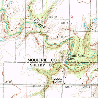 United States Geological Survey Findlay, IL (1983, 24000-Scale) digital map