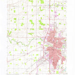 United States Geological Survey Findlay, OH (1960, 24000-Scale) digital map