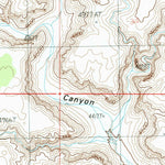 United States Geological Survey Findlay Tank, AZ (1988, 24000-Scale) digital map