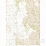 United States Geological Survey Findley Buttes, OR (1990, 24000-Scale) digital map