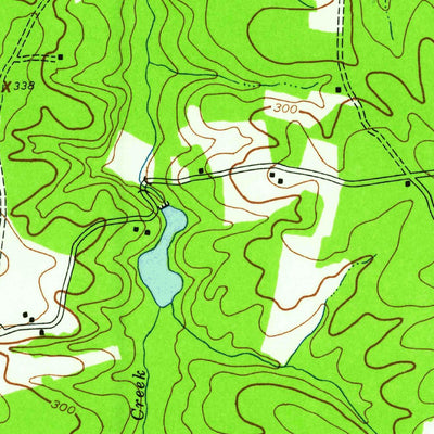 United States Geological Survey Fine Creek Mills, VA (1943, 24000-Scale) digital map