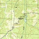 United States Geological Survey Fine Creek Mills, VA (1943, 31680-Scale) digital map