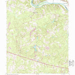 United States Geological Survey Fine Creek Mills, VA (1964, 24000-Scale) digital map