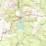 United States Geological Survey Fine Creek Mills, VA (1964, 24000-Scale) digital map