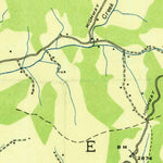 United States Geological Survey Fines Creek, NC (1936, 24000-Scale) digital map