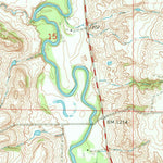 United States Geological Survey Fingal SW, ND (1967, 24000-Scale) digital map