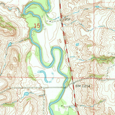 United States Geological Survey Fingal SW, ND (1967, 24000-Scale) digital map