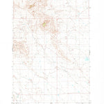 United States Geological Survey Finger Buttes East, MT (1980, 24000-Scale) digital map