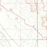 United States Geological Survey Finger Buttes East, MT (1980, 24000-Scale) digital map