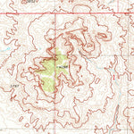 United States Geological Survey Finger Buttes East, MT (1980, 24000-Scale) digital map