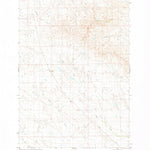 United States Geological Survey Finger Buttes West, MT (1980, 24000-Scale) digital map