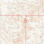 United States Geological Survey Finger Buttes West, MT (1980, 24000-Scale) digital map