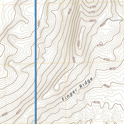 United States Geological Survey Finger Ridge, UT (2023, 24000-Scale) digital map
