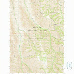 United States Geological Survey Fingerboard Saddle, OR (1990, 24000-Scale) digital map