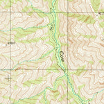 United States Geological Survey Fingerboard Saddle, OR (1990, 24000-Scale) digital map