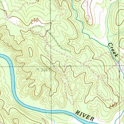 United States Geological Survey Fingerville East, SC-NC (1993, 24000-Scale) digital map