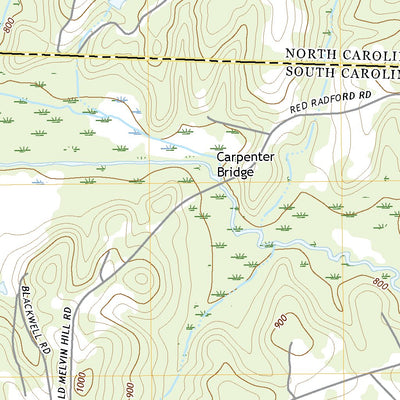 United States Geological Survey Fingerville West, SC (2020, 24000-Scale) digital map