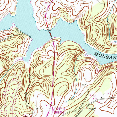United States Geological Survey Finksburg, MD (1953, 24000-Scale) digital map