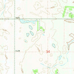 United States Geological Survey Finley NE, ND (1967, 24000-Scale) digital map