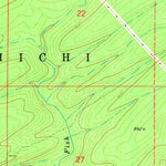 United States Geological Survey Finley, OK (1972, 24000-Scale) digital map