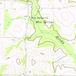 United States Geological Survey Finleyson East, GA (1972, 24000-Scale) digital map