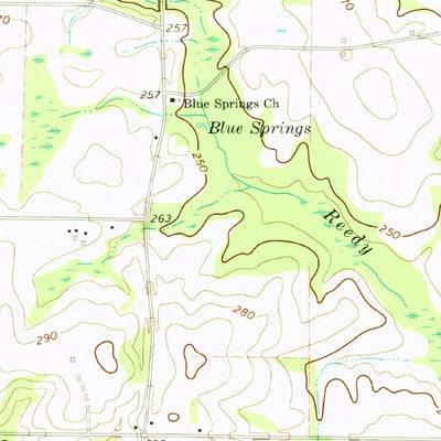 United States Geological Survey Finleyson East, GA (1972, 24000-Scale) digital map