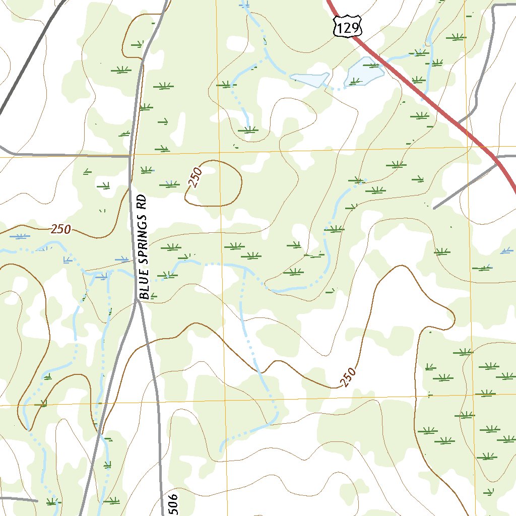 Finleyson East, GA (2020, 24000-Scale) Map by United States Geological ...