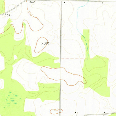 United States Geological Survey Finleyson West, GA (1972, 24000-Scale) digital map