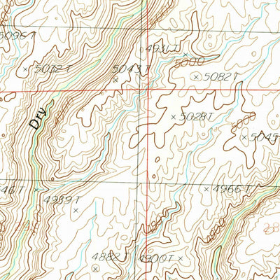 United States Geological Survey Fir Grove Mountain, ID (1986, 24000-Scale) digital map