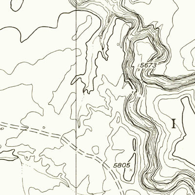 United States Geological Survey Fire Dance Mesa, AZ (1955, 24000-Scale) digital map