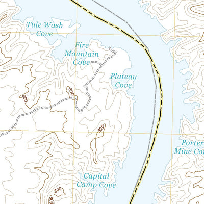 United States Geological Survey Fire Mountain, AZ (2021, 24000-Scale) digital map