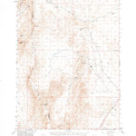 United States Geological Survey Fireball Ridge, NV (1967, 62500-Scale) digital map