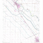 United States Geological Survey Firebaugh, CA (1956, 24000-Scale) digital map